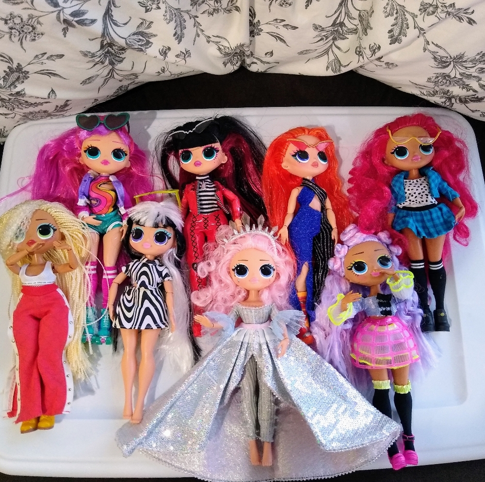 LOL Surprise OMG Fashion Doll Lot (8)